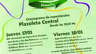 105 Aniversario Sierra de la Ventana