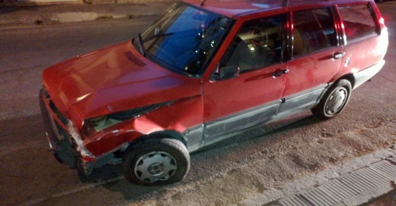 Choque contra un poste