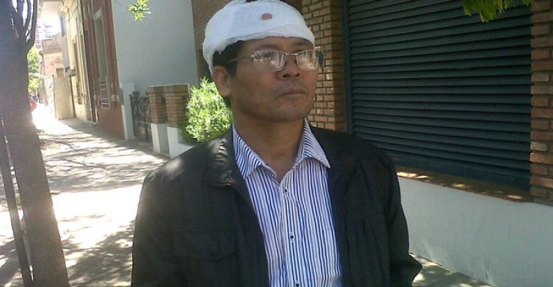 Robo al dueño de un supermercado chino