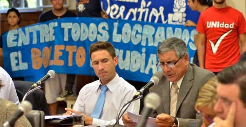 El Concejo aprobó un boleto universitario