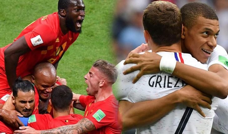 Semifinal Belgica Francia