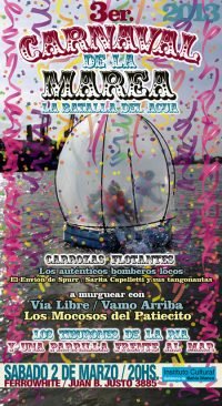 Carnaval de la Marea 2013 - Flyer